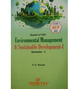 Environmental Management and Sustainable Development-I Sem 1Sheth Publication| NEP 2020